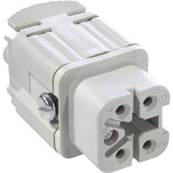 EPIC Rechthoekige connector, set (industrieconnector) EPIC® H-A 4 Kits kunststof uitvoeri